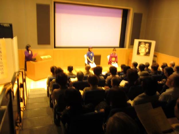 第１回作品朗読会の様子