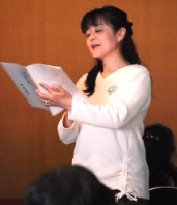 第４回作品朗読会の様子
