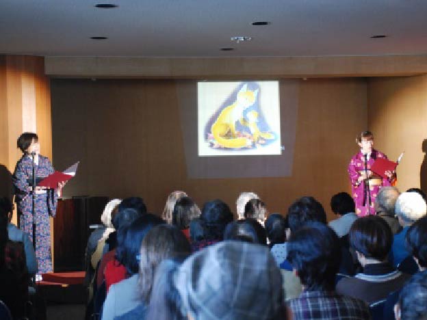 第５回作品朗読会の様子